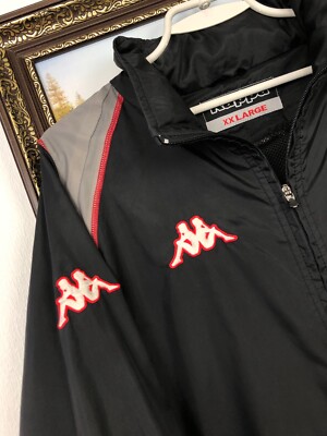 Vintage Kappa Feyenoord Football Jacket Soccer Track Top Mens