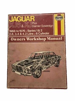 Jaguar XJ XJ6 1968-1976 Shop Service Repair Manual Wiring Diagrams