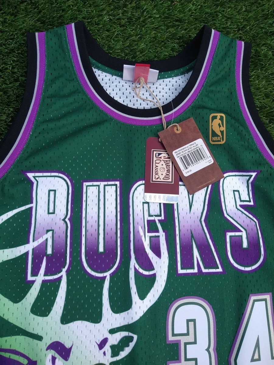 Ray allen best sale throwback jersey
