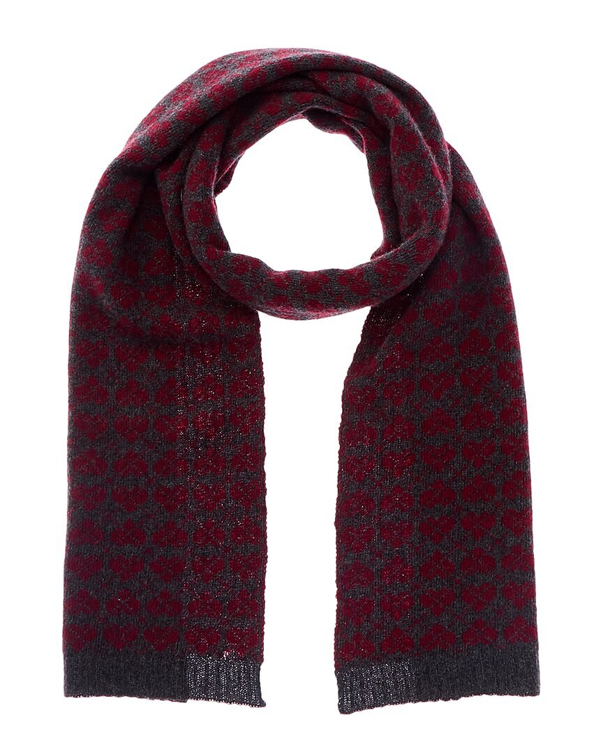 Кашемировый шарф Portolano Женский серый 10190₽