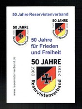 AK: 50 JAHRE RESERVISTENVERBAND / 50 JAHRE FÜR FRIEDEN UND FREIHEIT