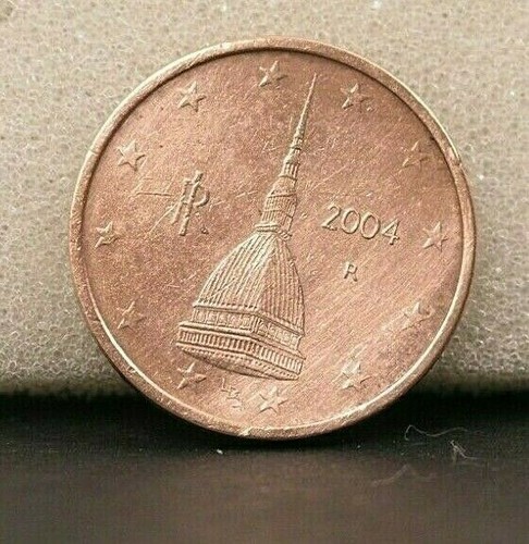 Monnaie 1 Euro Cent Allemagne 2010 Erreur - Rareté Avec Frappe/placage Cuivre Des Deux Côtés