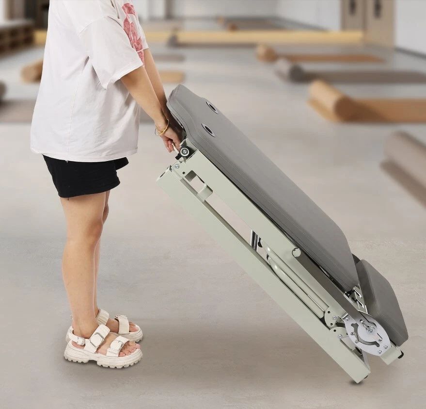 Máquina Reformadora de Pilates Plegable, Equipo Multifuncional de Yoga Fitness Foto 4 de 4