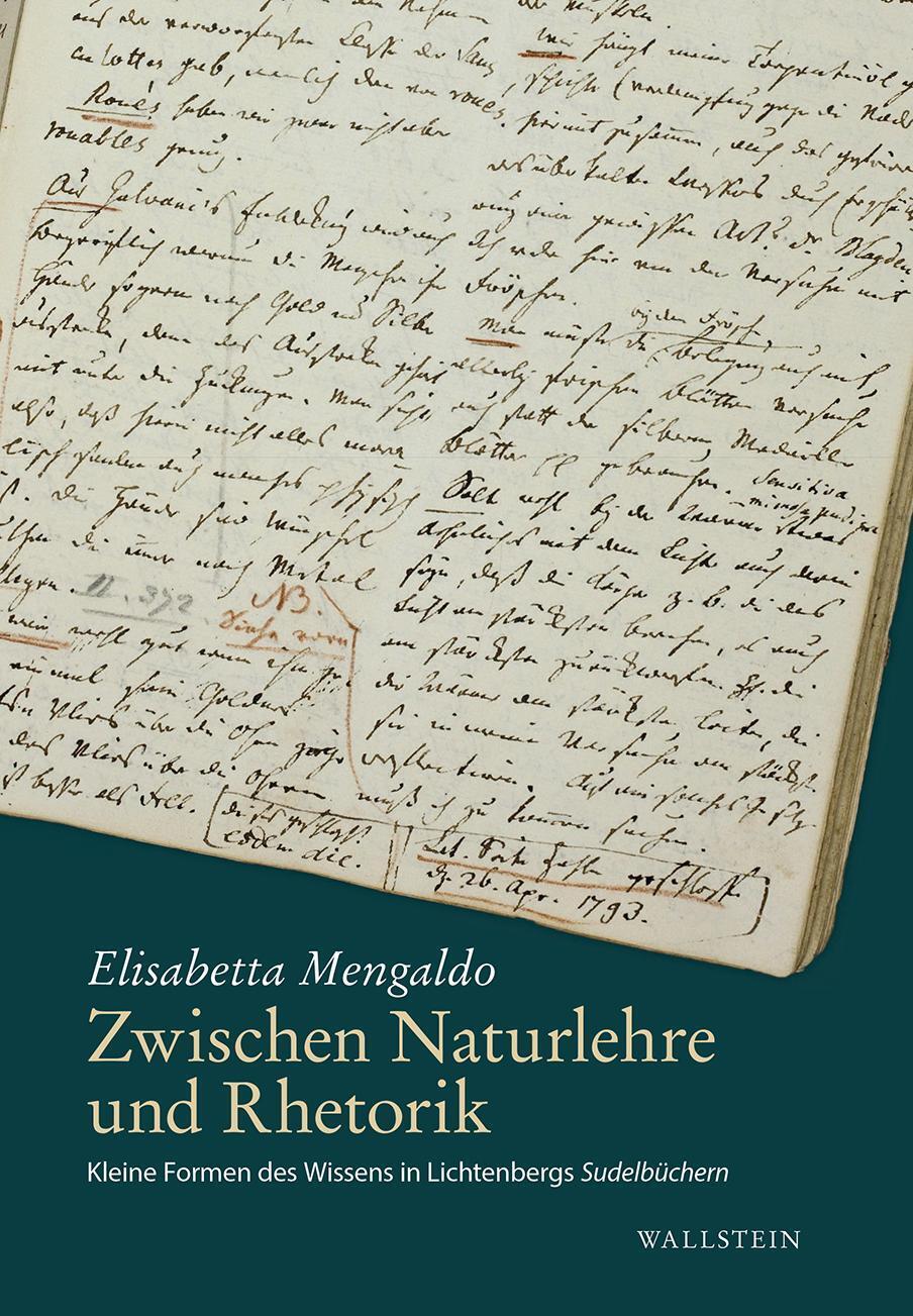 Thumbnail - Zwischen Naturlehre Und Rhetorik Elisabetta Mengaldo Buch Lichtenberg