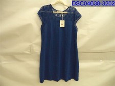 White Mark Women's Blue Dress Size=2XL Armpit to Armpit=21" Waist=24" Length=38"