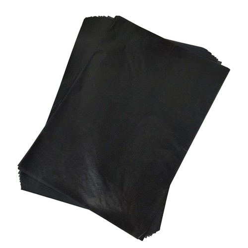 75 Stück Transferpapier Transparentpapier Graphitmalerei (schwarz) Kohlepapier - Bild 2 von 8