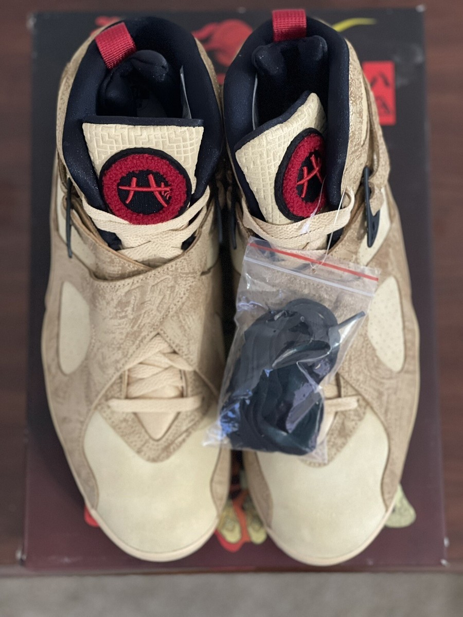 Size 12 - Rui Hachimura x Air Jordan 8 Retro SE Black Samurai