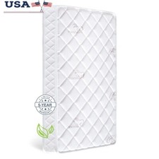 Premium Crib Toddler Mattress Hypoallergenic Soft Firm Memory Foam Non-Toxic New