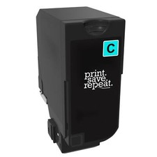 Print.Save.Repeat. Lexmark 74C1SC0 Cyan Toner Cartridge for CS720, CS725, CX725