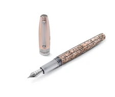 Montegrappa Fortuna Merry Skulls copper Fountain pen Fine nib MIB