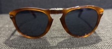 Persol 714SM Steve McQueen Folding Polarized Sunglasses 54  21 140   Brown / Grey