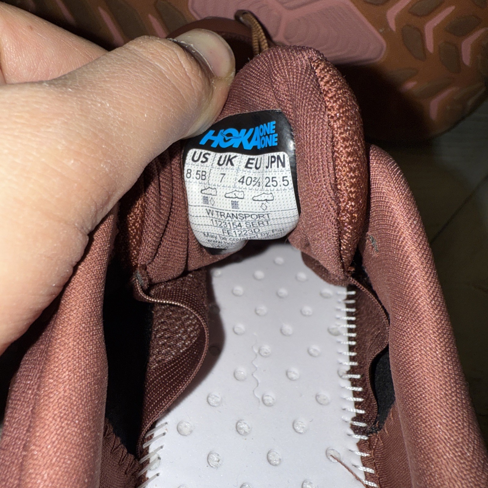 Women’s HOKA Transport SPICE EARTHENWARE *RARE LIMITED COLOR* *READ DESCRIPTION* image 3