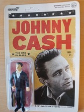 Johnny Cash the man in black 3.75 Figur super 7
