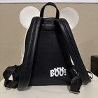 Loungefly Disney Mickey Mouse Ghost Mini Backpack Black White  — photo 3