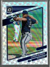 2021 Donruss Optic Crisis #144 Corbin Burnes