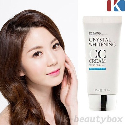 3W Crystal Whitening ALL-IN-ONE CC Cream SPF 50 PA+++ 50ml Natural Beige Cream