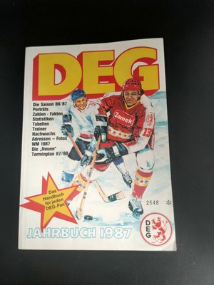 Düsseldorfer EG DEG Jahrbuch 1987