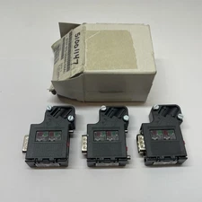 (LOT OF 3) SIEMENS  6ES7 972-0BA60-0XA0  PROFIBUS DP Bus Connector