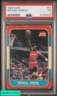 1986 FLEER MICHAEL JORDAN #57 ROOKIE RC CHICAGO BULLS HOF PSA 1 PR