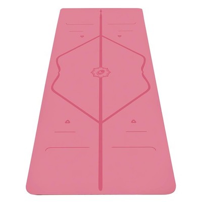Yoga Mat Travel Lightweight Non slip Eco friendly Pink Liforme Free Patented