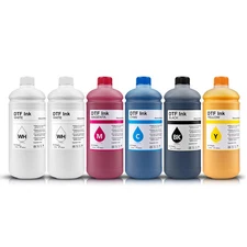 6x1000ML Dtf Ink for Eps Large Format Original I3200 XP600 I3200a printer