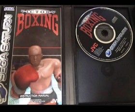 Sega Saturn Overseas Version Victory Boxing & Sega Worldwide Soccer 97 +