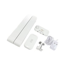 40W Half Moon Light For Nail Desk Beauty Lamp Phone Holder White