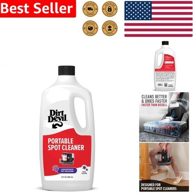 32 Oz Pet Carpet Cleaner Solution Fresh Blossom Scent Eliminates Pet Messes O...