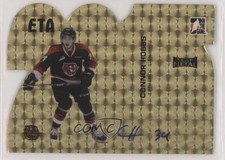 2014-15 ITG Leaf Metal ETA: 2015 Gold Super Prismatic 1/5 Connor Hobbs Auto 0s3