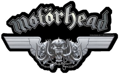 Motörhead Aufkleber 3 Winged Skulls Sticker Bands ca. 13x8 cm Wetterfest