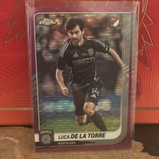 Topps 2025 Chrome MLS Luca De La Torre San Diego FC Soccer #128