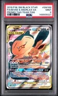 Eevee & Snorlax GX SM169 Pokemon SM Tag Team Black Star Promo MINT PSA 9