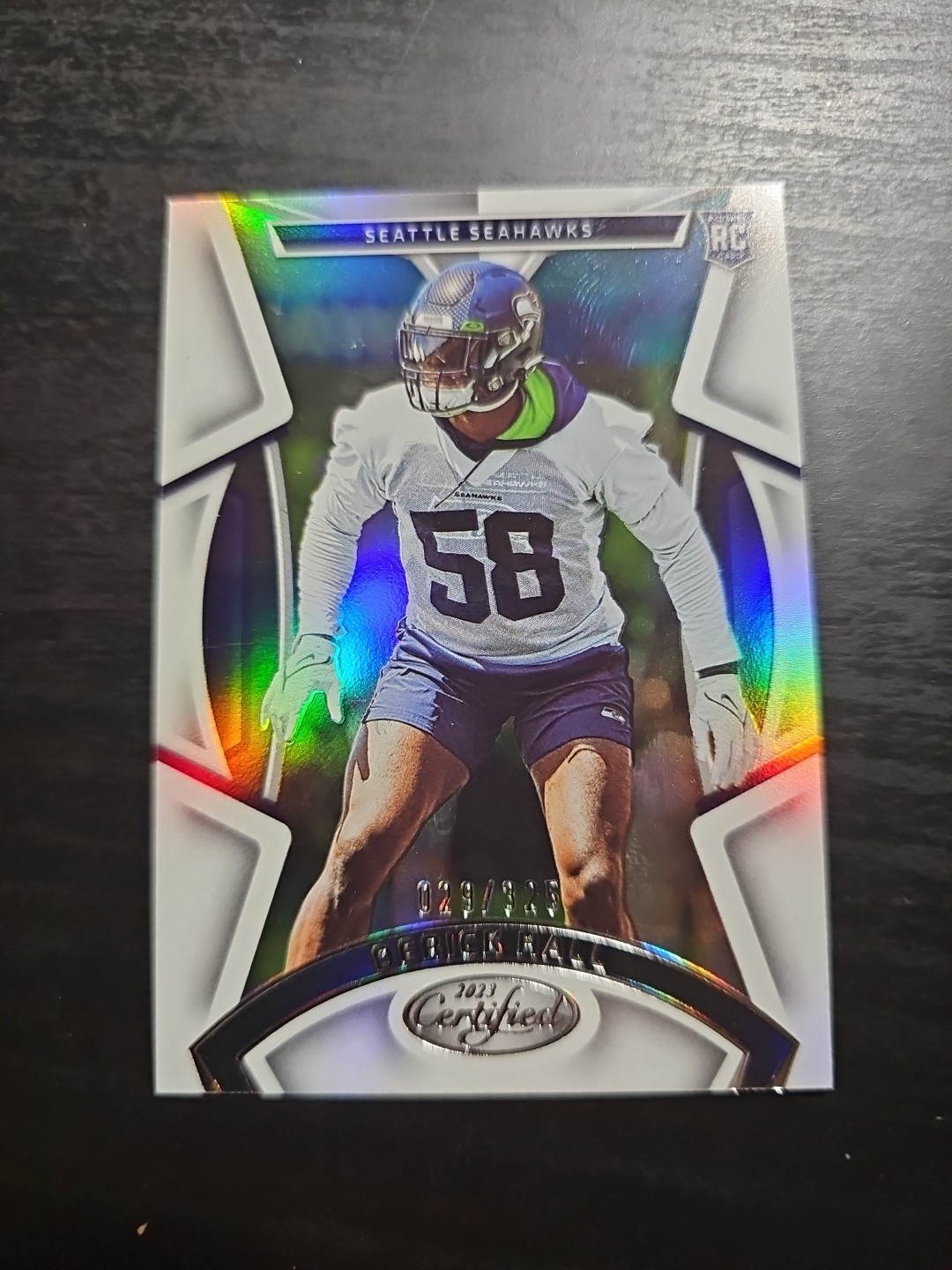 Derick Hall Panini Certified #110 Mirror