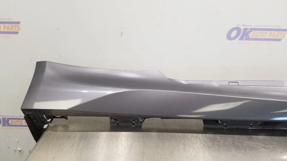 15 LEXUS RC F SPORT ROCKER PANEL MOLDING SIDE SKIRT RIGHT PASSENGER GRAY — 第 4/4 张图片