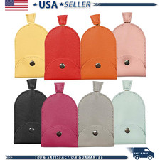 8pcs Pull Out Car Key Case Pu Leather Keychain Protective Bags Larsize Closed 8pcs Pull Out Car Key Case Pu Leather Keychain Protective Bags Larsize Closed