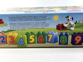 Lego Duplo Number Train 10558 Boy Figure & Dog 31 Piece Set - BRAND NEW & SEALED