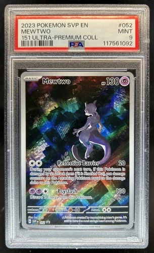 2023-25 Pokemon SV Black Star Promos Mewtwo #052 PSA 9