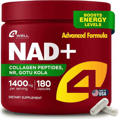 Gotu Kola NAD Plus Supplement 1400mg NMNH Supplement Alternative Supports