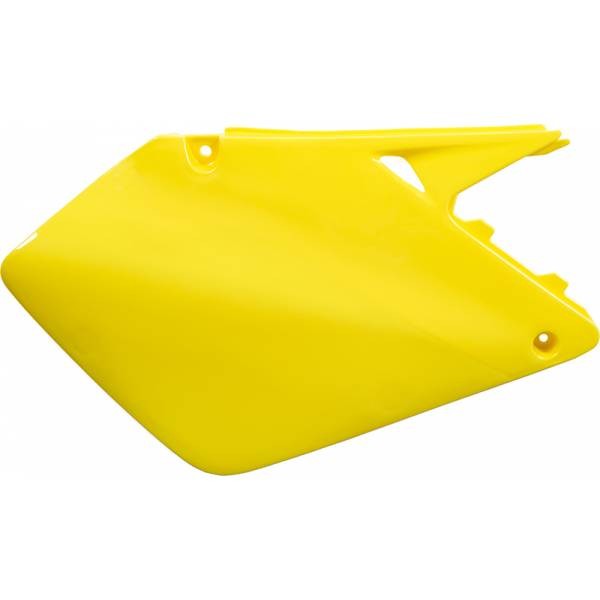 Seitentische Nummernhalter Ufo Suzuki Rm 125 / 250 2001 - 2005 Gelb-image