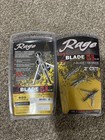 Rage 2 Blade 100 Grain Cut-On-Contact No Collar Broadhead 3 Pack Two Sets — photo 2