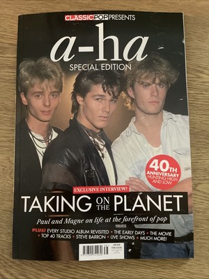 Classic Pop Magazin: A-HA - Sonderausgabe: jedes Album - frühe Tage - NEU