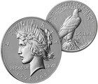 🔥2026 Peace Silver Dollar Enhanced Uncirculated Coin ( ? Dual Date 1776-2026)