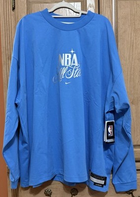 all star nbaゲームシャツXXXL NBA All Star 2026 Long Sleeve Shirt Standard Issue Nike Dri - Fit