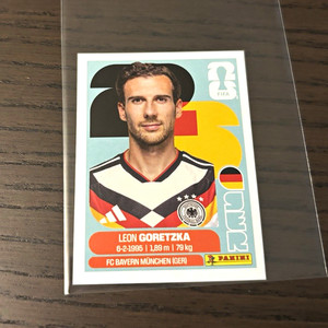 Panini FIFA World Cup 2026 Sticker GER 14 Leon Goretzka Germany Portrait