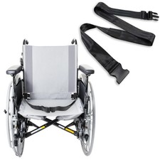 Adjustable Wheelchair Safety Strap Seat Belt, 2" Wide Slip-Resistant Secu...