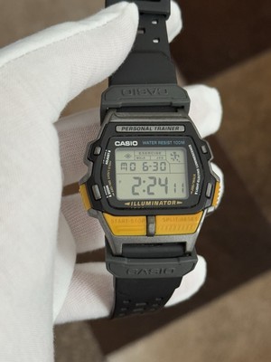 Rare Vintage Casio JC-30 Personal Trainer Men's Fitness Sports