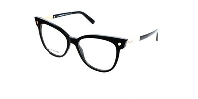 Dsquared2 DQ5214 Shiny black 54/16/140 UNISEX Eyewear Frame