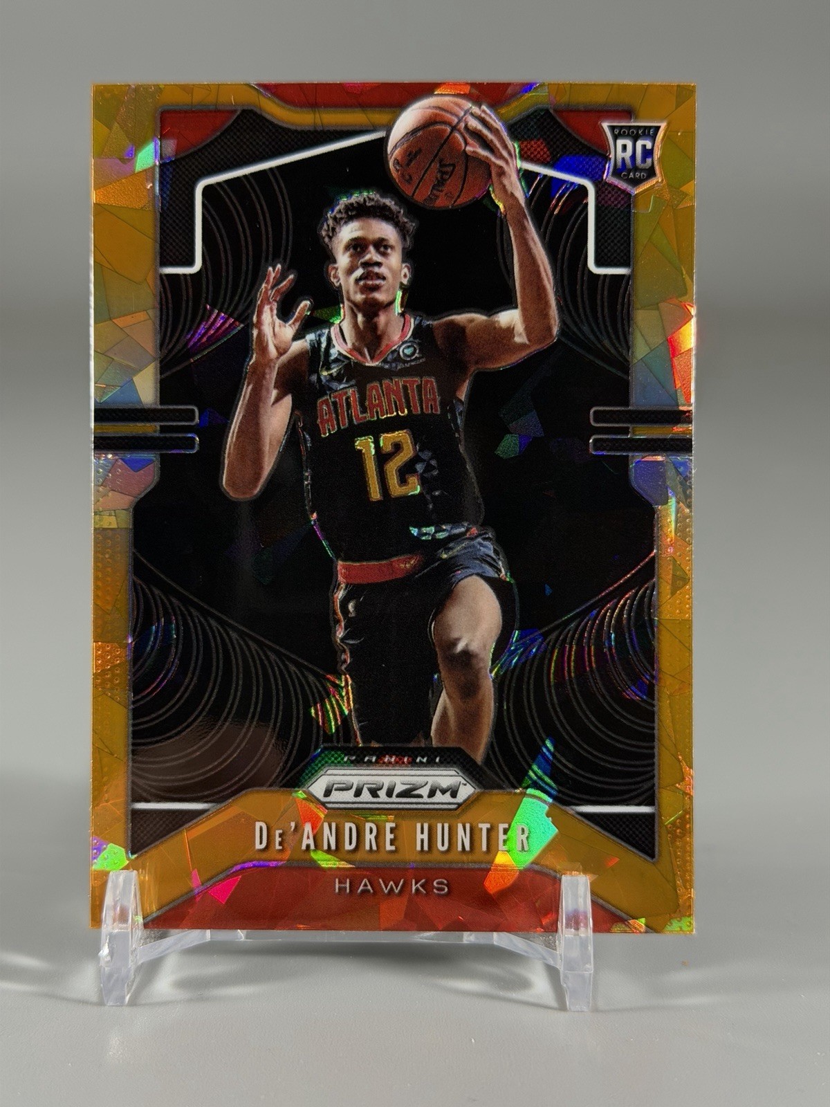 2019-20 Panini Prizm - Rookie De'Andre Hunter #251 Orange Ice Prizm (RC)