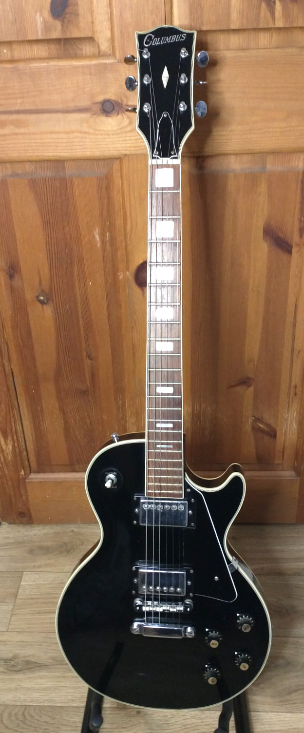 Vintage 1970s Columbus LP Style ?? Made in Japan 1972. Two owners.  New Strings.