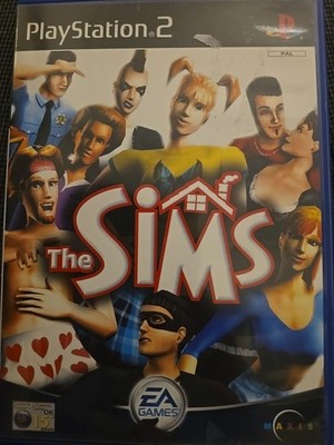 Die Sims PS2 Strategiespiel, PEGI 7+ Bewertung komplett mit Handbuch 